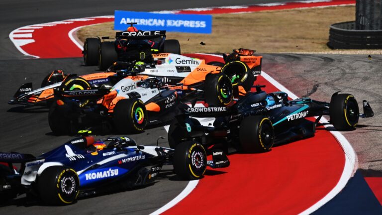 Lando Norris Faces Crushing Verdict After Oscar Piastri Collision 4 united states gp sprint lando norris oscar piastri crash out in Lando Norris Faces Crushing Verdict After Oscar Piastri Collision